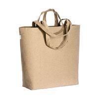 SHOPPER CON DOPPIO MANICO IN COTONE RICICLATO